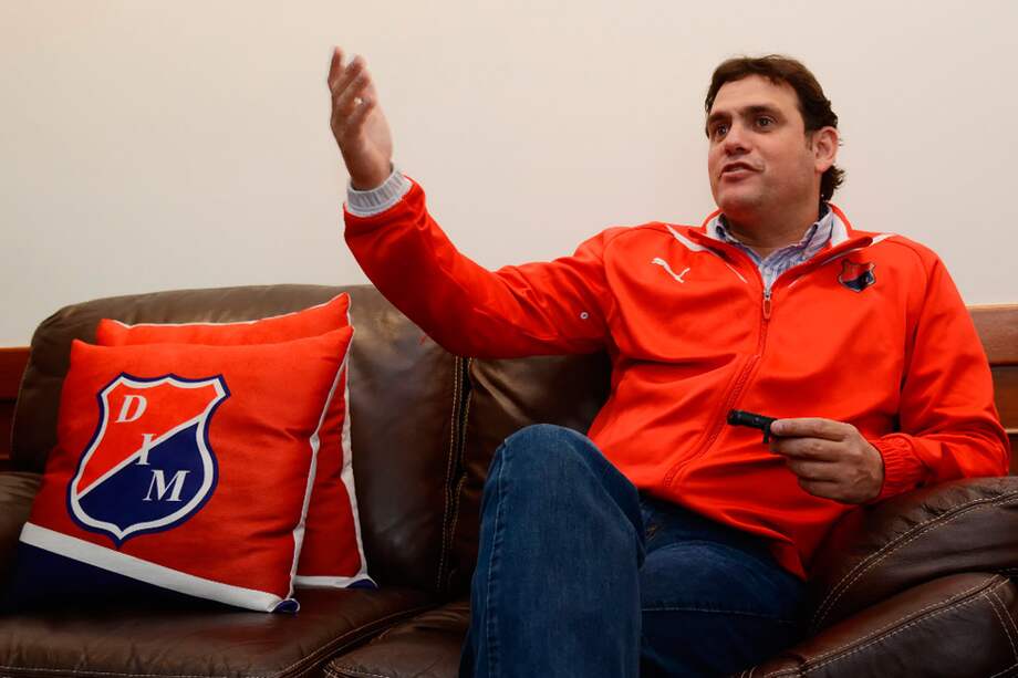 Eduardo Silva Meluk, ex presidente del Independiente Medellín. / Luis Benavides