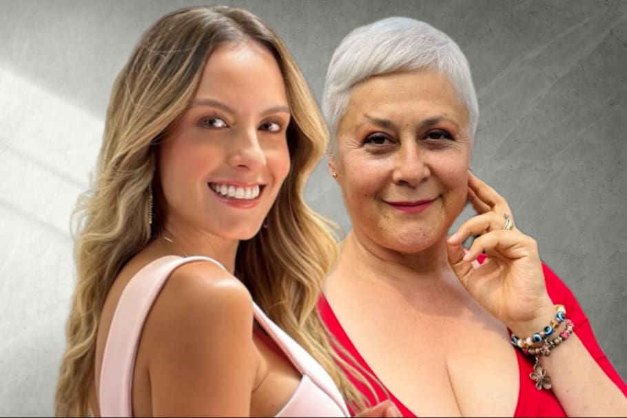 Laura Acuña y Alina Lozano