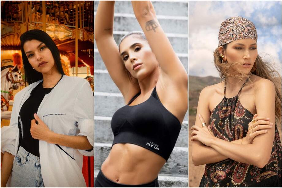 Colecciones de Christian Colorado-Fontanar, Daniela Ospina-Vélez y Paula Mendoza-Seven Seven.