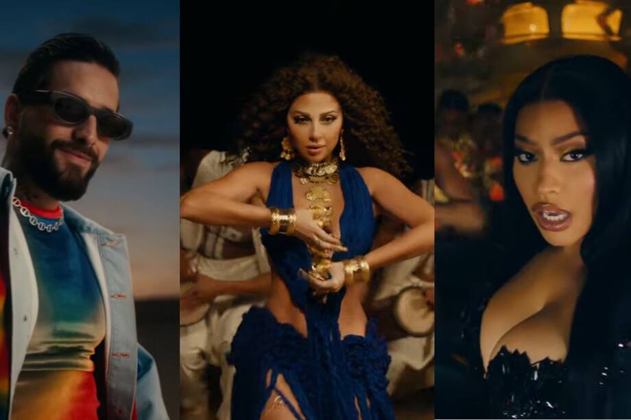 "Tukoh Taka", la colaboración de Maluma, Nicki Minaj y Myriam Fares junto a la FIFA.