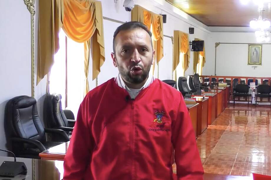 Carlos Alberto Ospina, presidente del concejo de Soacha