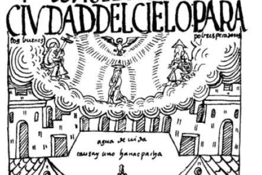 En el mapa "Pontifical Mundo", del libro "Nueva corónica y buen gobierno", Felipe Guaman Poma respetó las lógicas de los pueblos quechua y aimara, e incluyó información de los invasores. Walter Mignolo hace referencia a Guaman Poma en su paradigma decolonial.