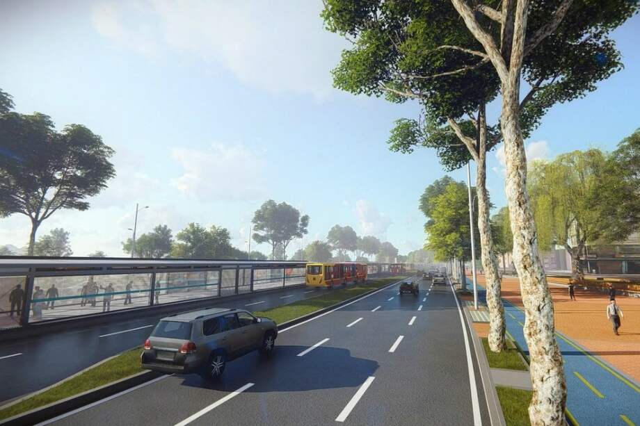 Así quedará la troncal avenida Ciudad de Cali. / Cortesía Alcaldía de Bogotá
