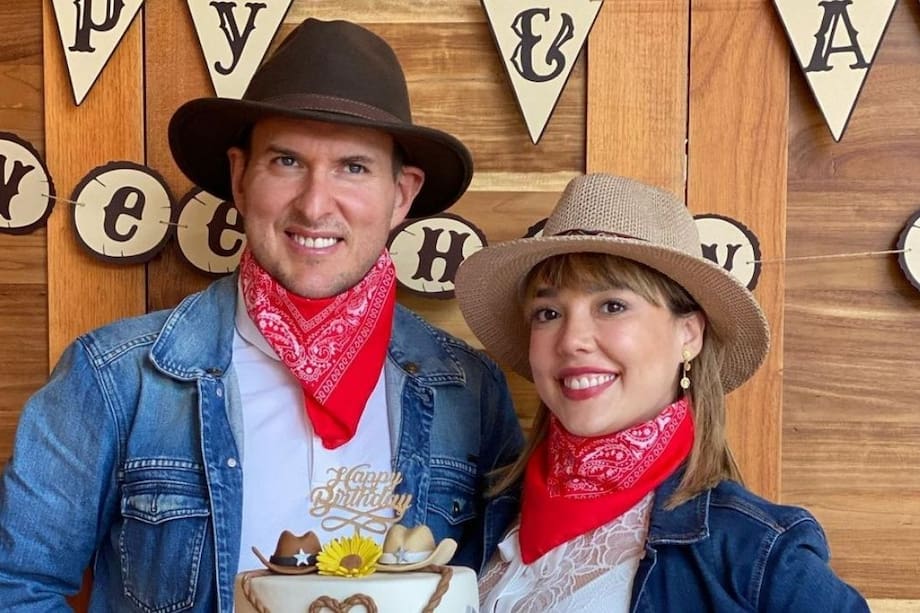 Andrés Parra y Diana Cáliz se casaron en 2014, tras dos años de noviazgo, y tuvieron un hijo al que llamaron Samuel