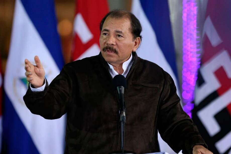 Daniel Ortega, presidente de Nicaragua. Foto: EFE