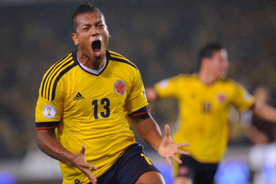 Guarín, jugador de la selección Colombia / Archivo