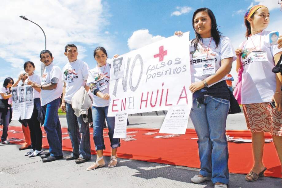 Las víctimas de ejecuciones extrajudiciales han reclamado durante años por la impunidad que rodea sus casos. / / Archivo