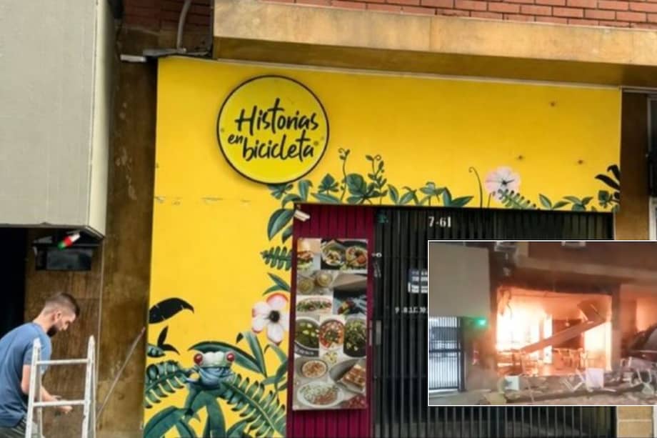 El restaurante está ubicado en el centro de Cali y tuvo que suspender su atención al público.