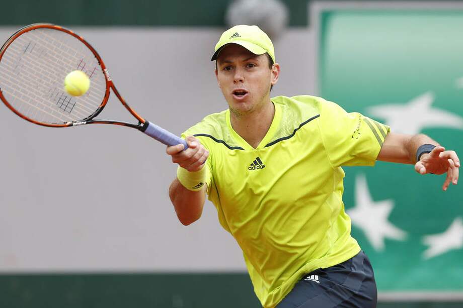 Alejandro González será la segunda raqueta colombiana para el enfrentamiento de Copa Davis ante Uruguay. / EFE