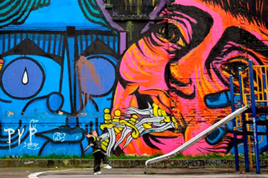 El arte del grafiti se toma a Bogotá