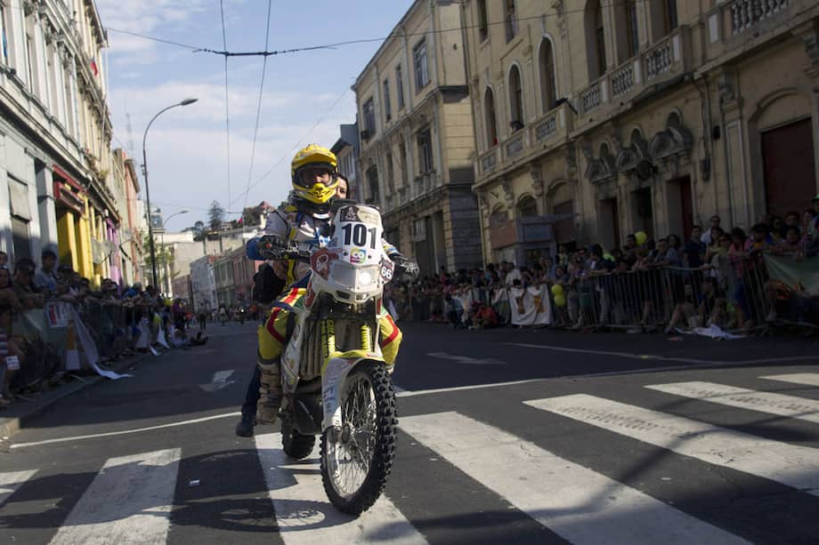 Los colombianos que terminaron el Dakar