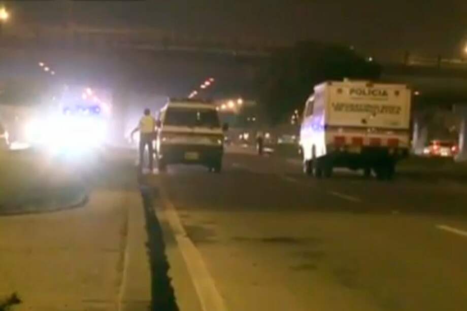 Carro fantasma mató a peatón en Bogotá