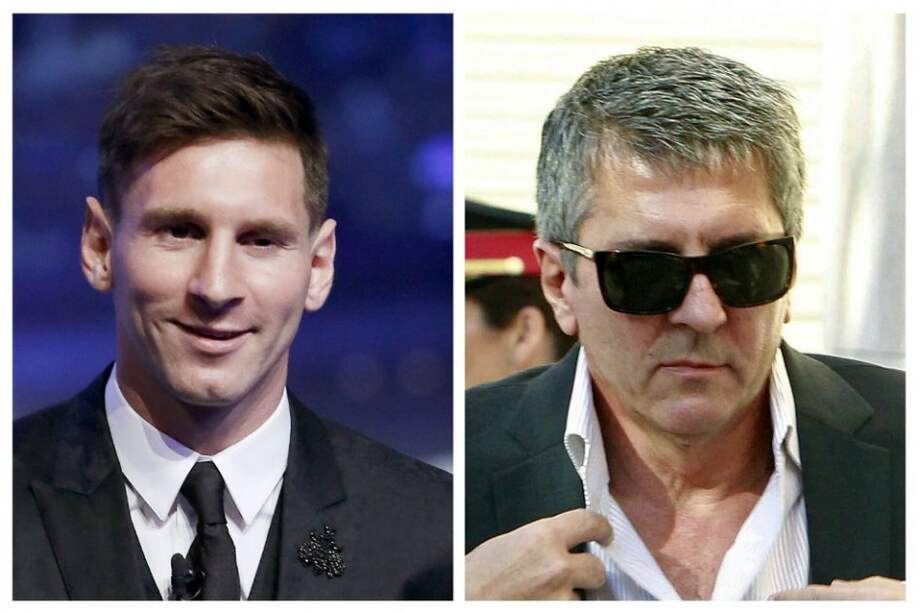 Lionel Messi y su padre Jorge Horacio Messi, acusados de tres delitos contra la hacienda pública española. / EFE