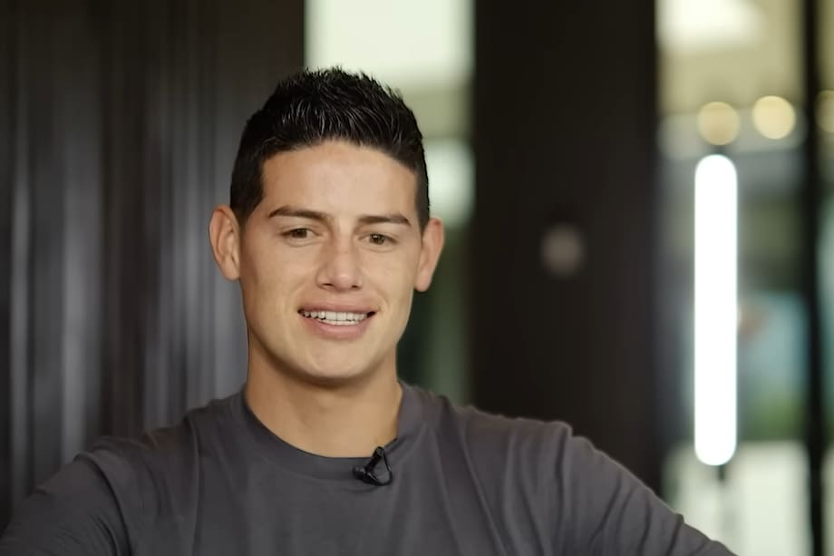 James Rodríguez en entrevista con RCN.