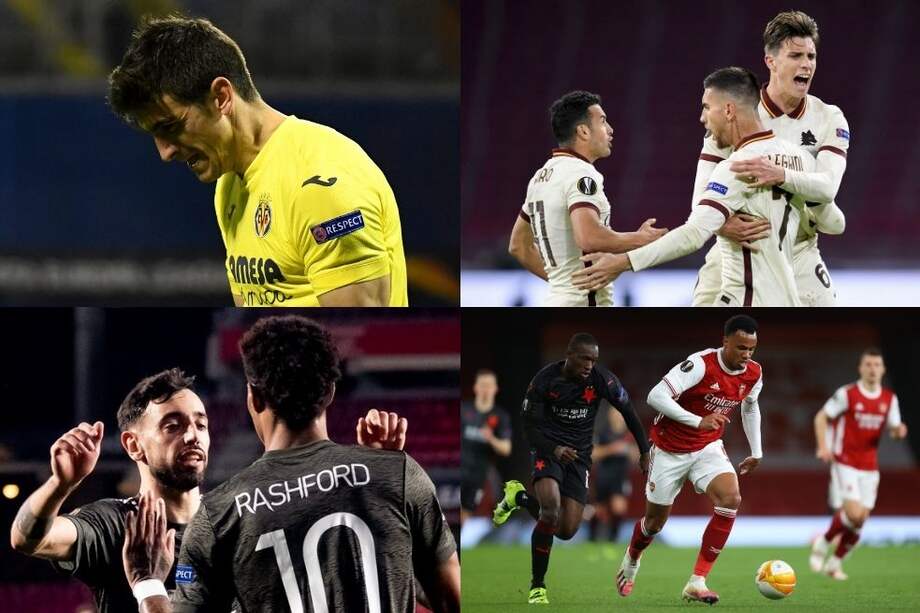 Se jugaron los partidos de ida de la Uefa Europa League.