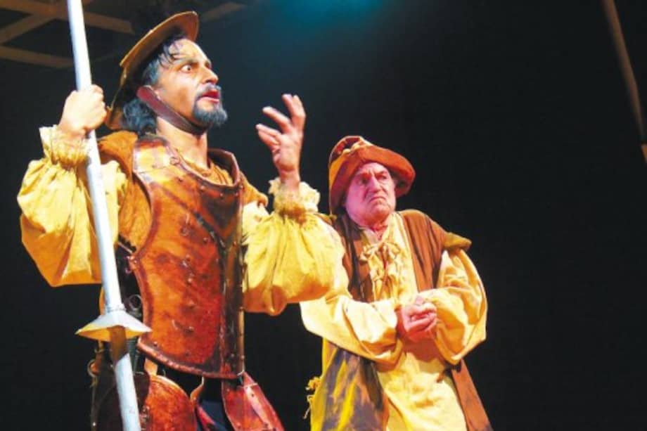 El Quijote, acompañado por su fiel Sancho, tiene su versión inglesa en Falstaff, el caballero andante de Shakespeare, que tiene poco de heroico y mucho de bufón y pícaro.