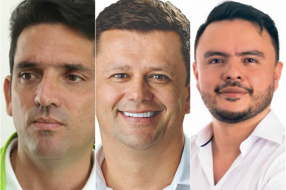 Juan Guillermo Zuluaga, Fabián Torres y Felipe Harman. / Cortesía