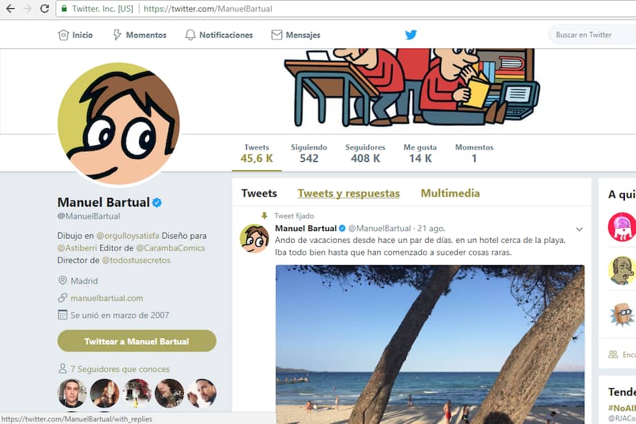 El hilo de Manuel Bartual: rompiendo fronteras entre tecnología y literatura