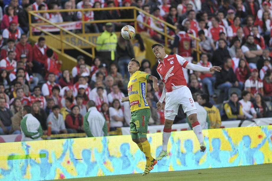 Independiente Santa Fe igualó 0-0 con Atlético Huila. Foto: Cristian Garavito