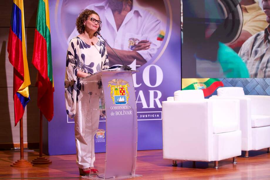 Johana Delgado, viceministra de Justicia.