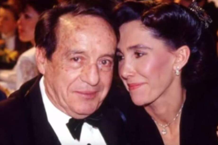 Florinda Meza y Roberto Gómez Bolaños.