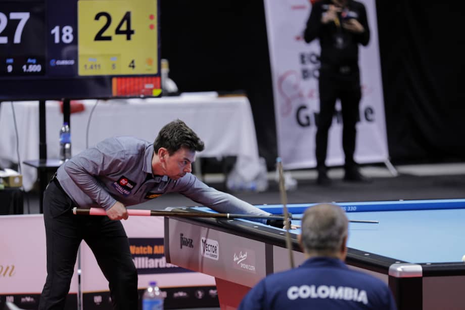 La Copa Mundo de Billar, disputada en Bogotá del 6 al 12 de abril