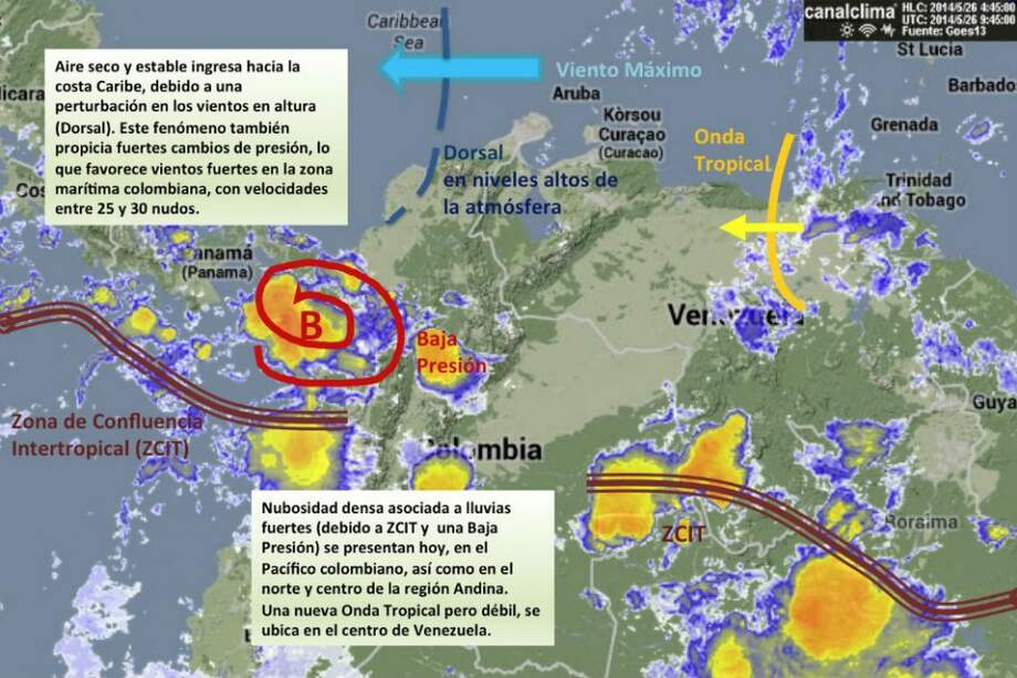 Pronóstico del clima para este 26 de mayo