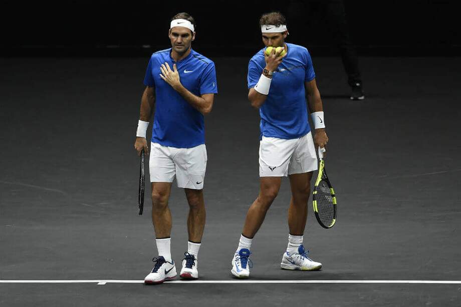 Federer y Nadal han jugado 40 veces con un saldo de 24 triunfos para el español y 16 para el suizo. / AFP
