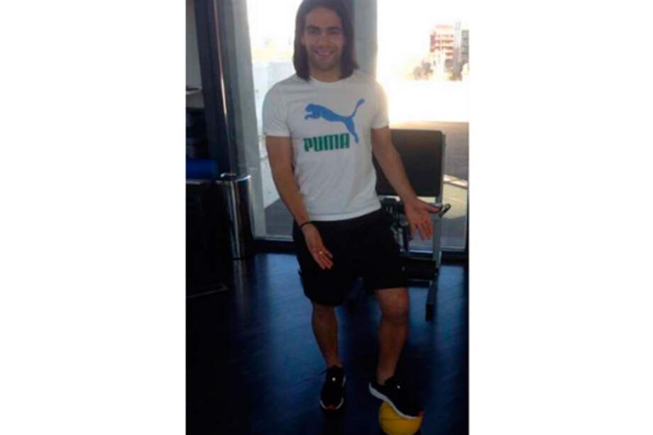 Falcao deja las muletas