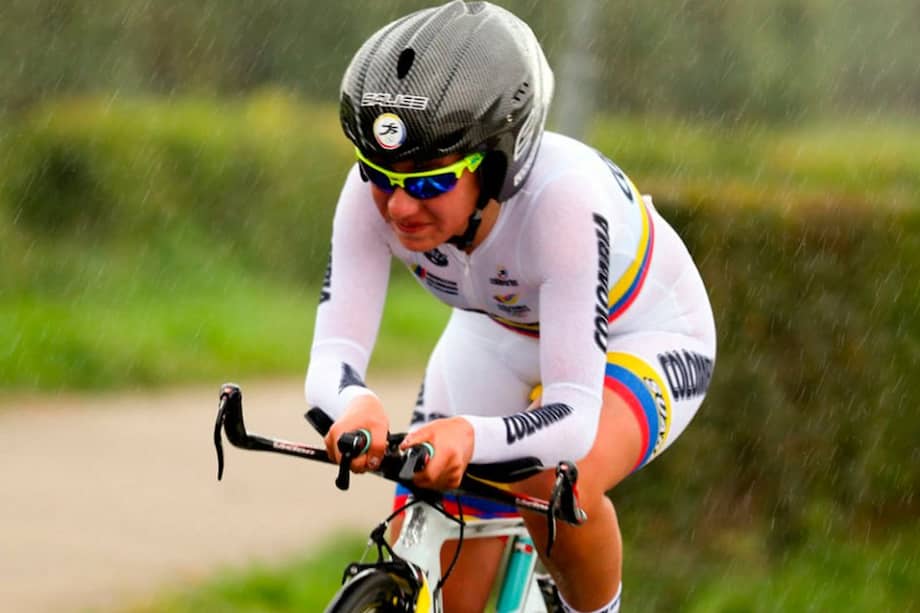 La colombiana Patricia Buitrago / Cortesía Fedeciclismo