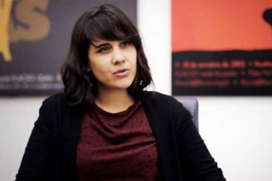 La profesora de filosofía de la Universidad Javeriana, Luciana Cadahia, fue despedida en mayo de este año. / Cortesía Centro Maria Sibylla Merian de Estudios Latinoamericanos Avanzados