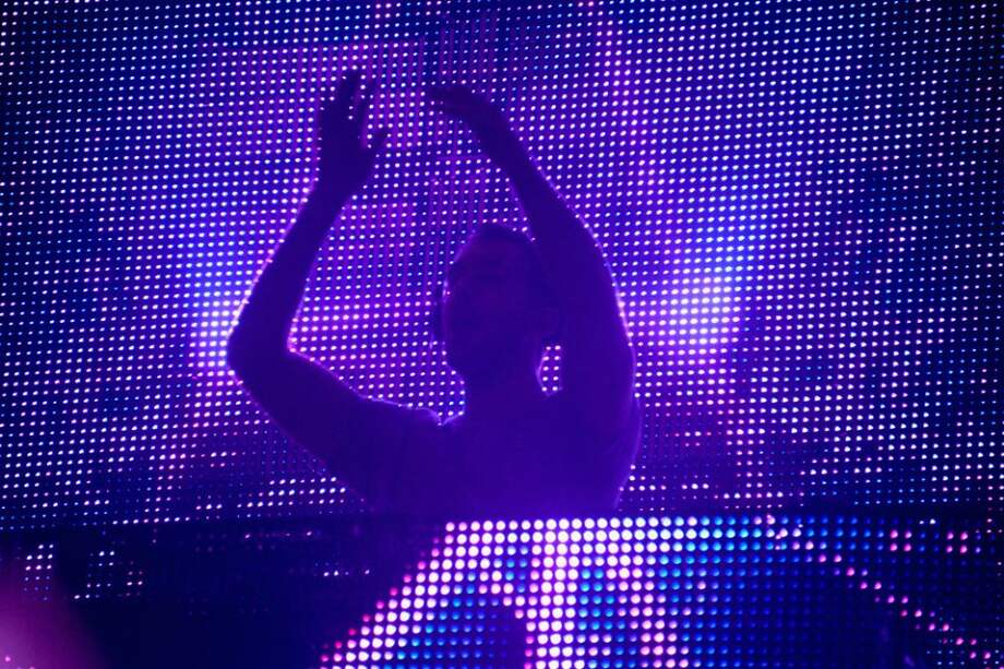 Calvin Harris en Lollapalooza 2014.