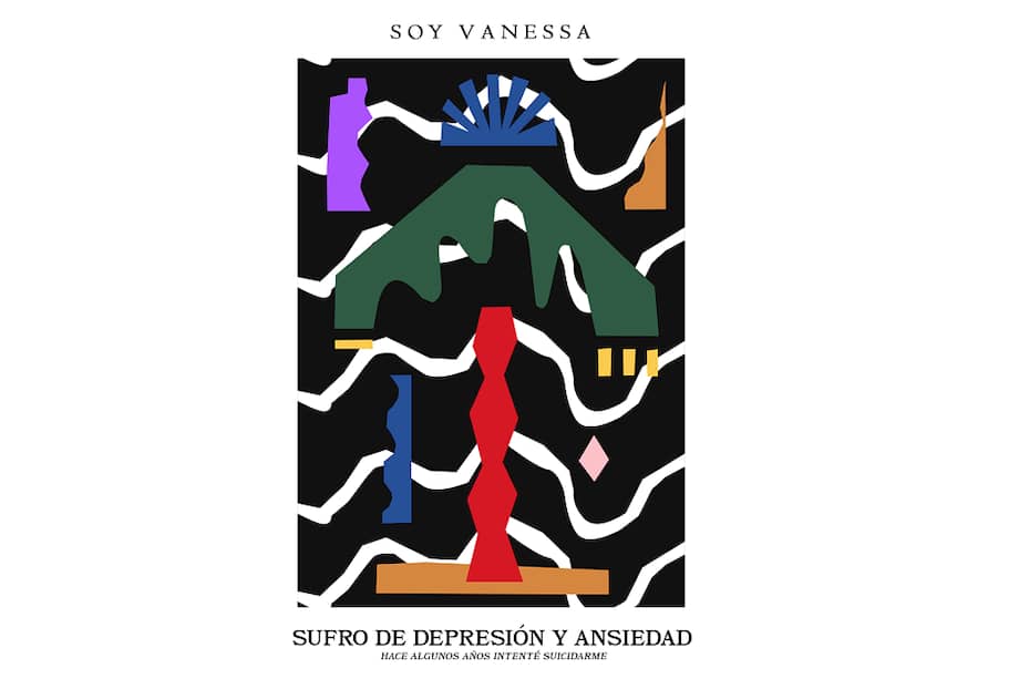 Intervención de la artista La Vanesso para empezar a sanar y a re-imaginar las desigualdades en torno a la salud mental.
