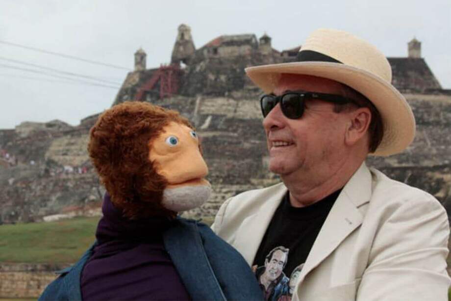 El famoso ventrílocuo venezolano, Carlos Donoso. / Cortesía