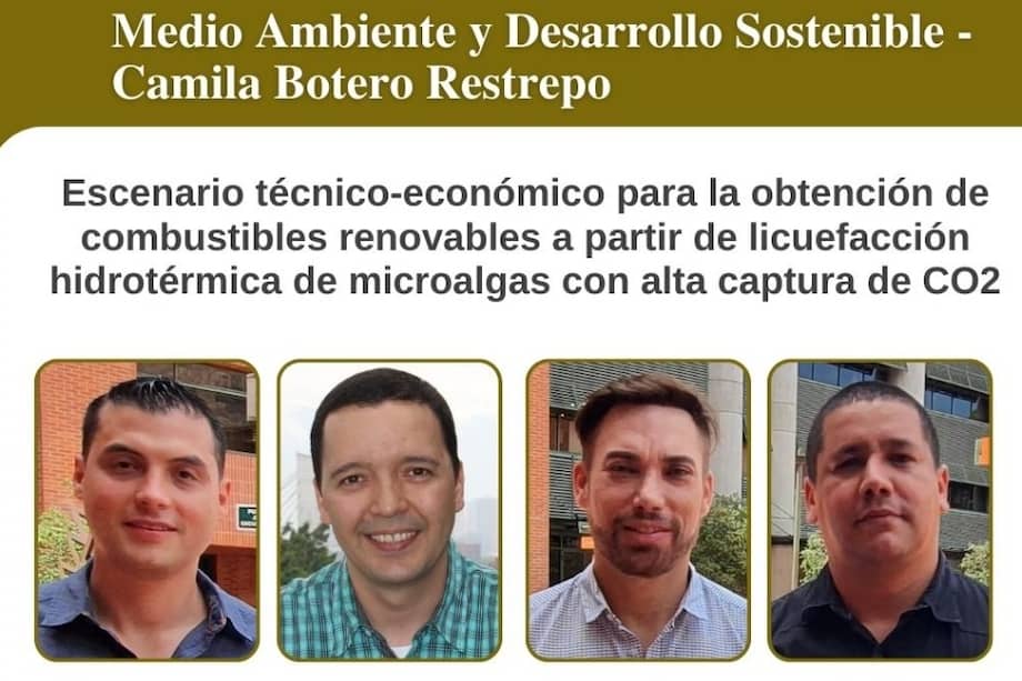 David Ocampo (investigador principal), Gabriel Jaime, Luis Alberto Ríos y Elkin Andrés Gómez.