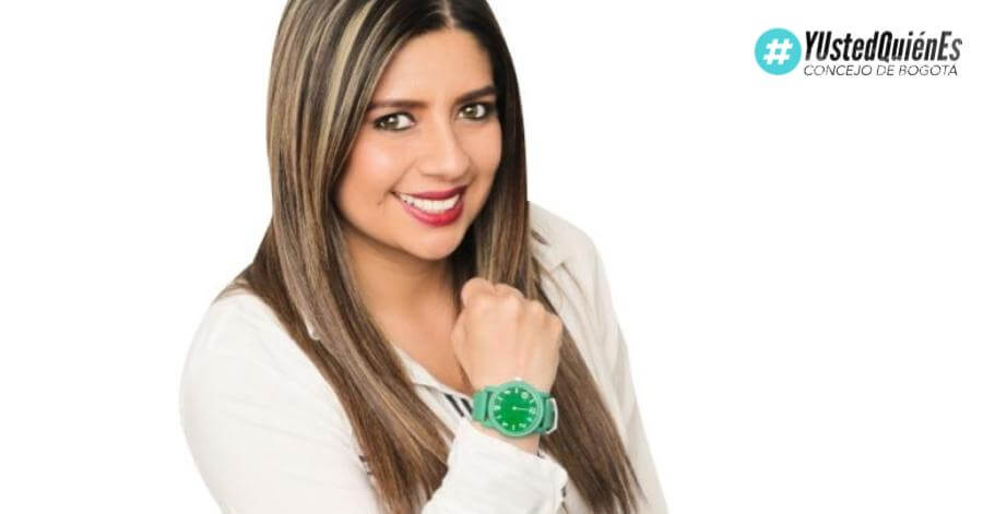 Fanny Gutiérrez es candidata al Concejo por la Alianza Verde.