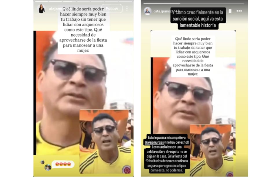 Alejandra Murgas denunció tocamientos no consentidos durante transmisión en vivo