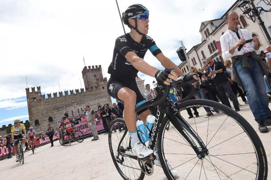 Richie Porte se retiró del Giro de Italia. Foto: EFE