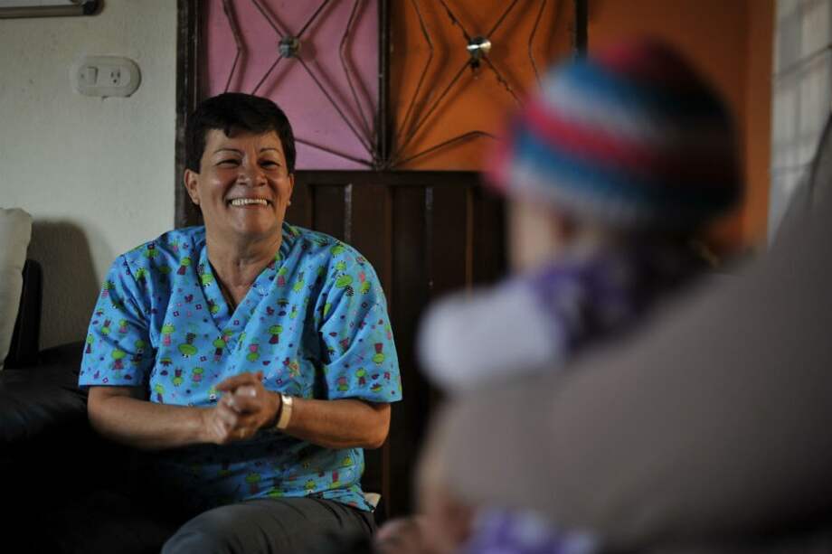 Olinda García es madre comunitaria desde hace 30 años. Gustavo Torrijos