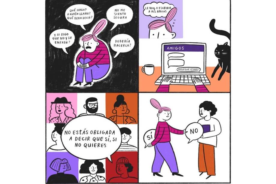 Pieza gráfica de la campaña #SiNoHaySíEsNo.