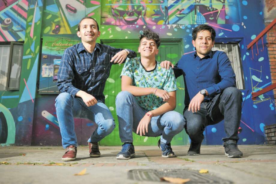 David Castaño, Kevin Flórez y Nicolás Cuadrado. / Gustavo Torrijos.