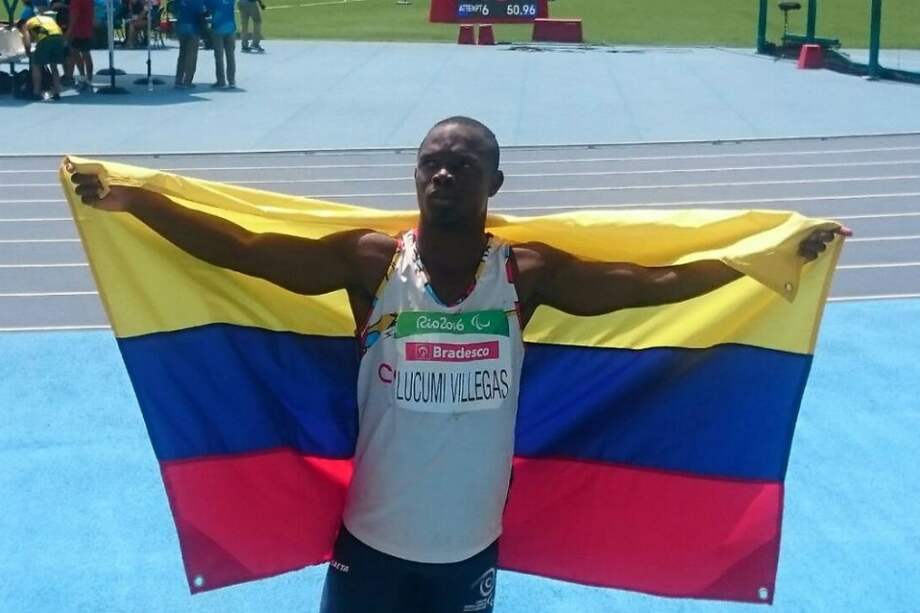 Luis Fernando Lucumí ganó plata en lanzamiento de jabalina.