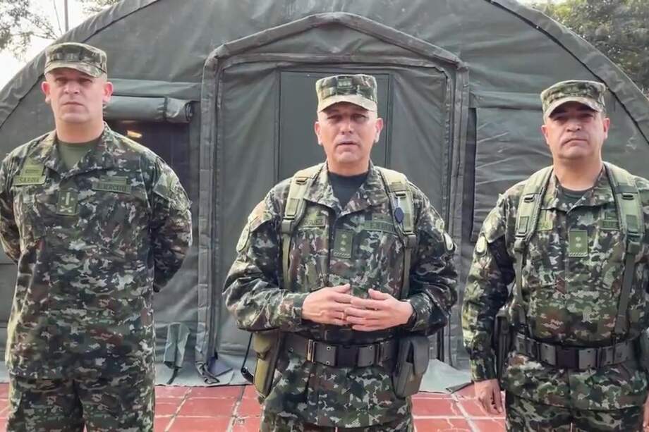 El Mayor Rodríguez destacó que las acciones del Ejército buscan garantizar la seguridad de los habitantes del Catatumbo en medio de una situación crítica que también ha dejado militares heridos.