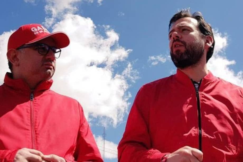 Andrés Felipe Villamizar y Carlos Fernando Galán.