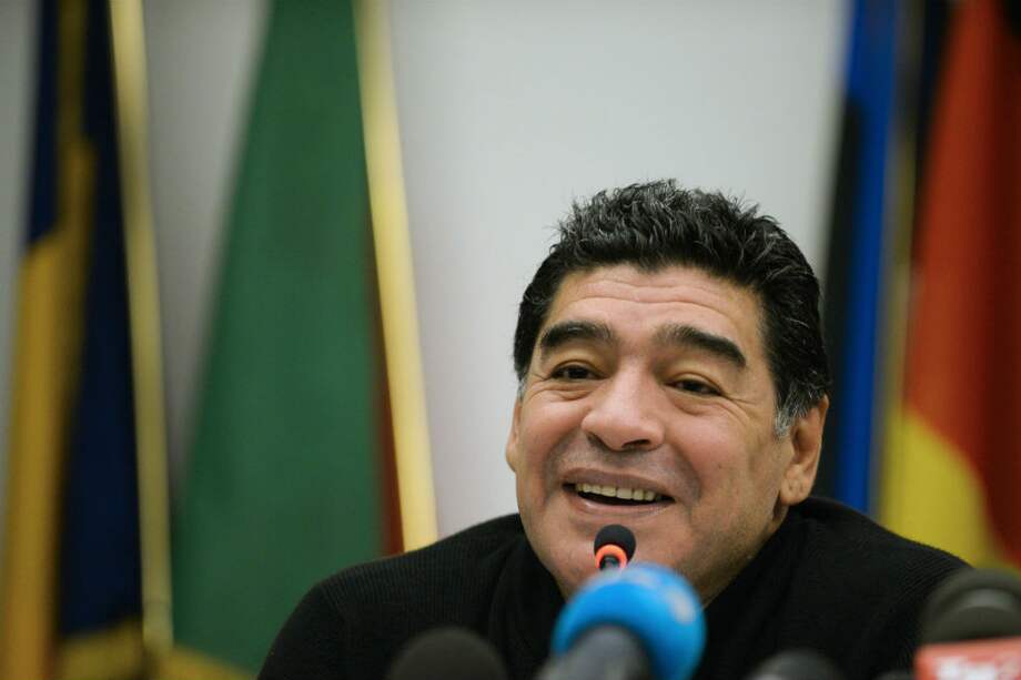 Diego Maradona, exfutbolista argentino. / AFP