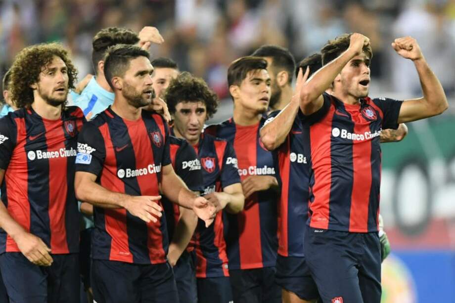 San Lorenzo clasificó a semifinales de la Copa Sudamericana. Foto: AFP