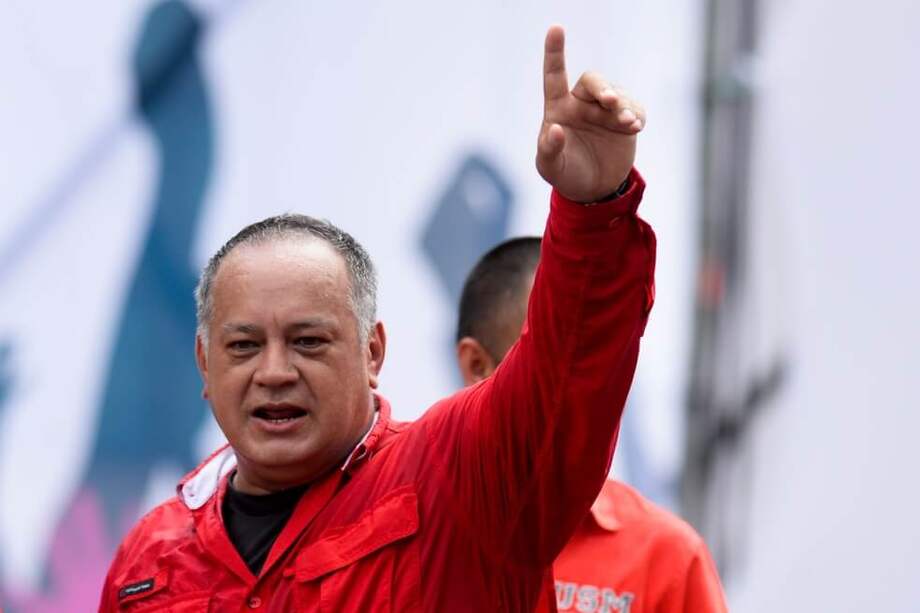 Diosdado Cabello, presidente de la Asamblea Nacional Constituyente de Venezuela. / AFP
