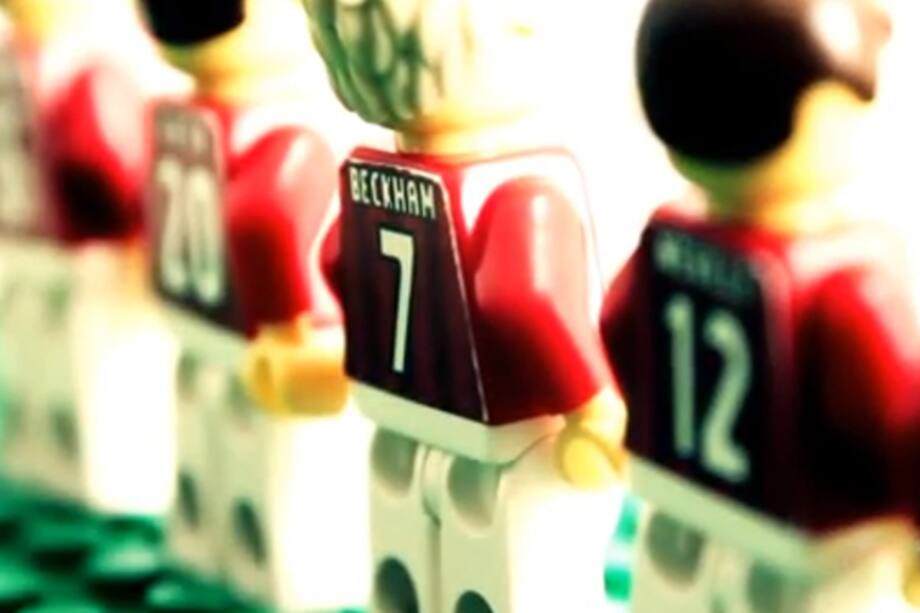 David Beckham ahora en figuritas de LEGO