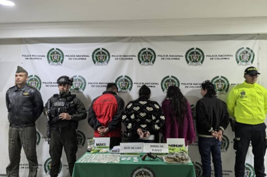 La banda estaba integrada por cuatro personas de una misma familia.