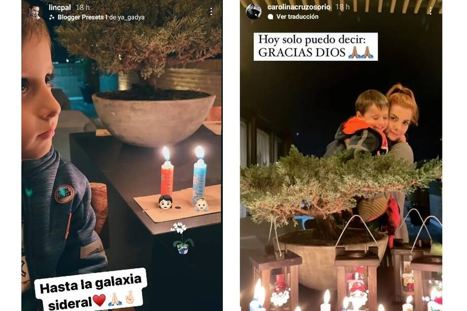 Las publicaciones de la pareja no pasaron desapercibidas y quedó en evidencia que, compartieron juntos, ese día tan especial.
